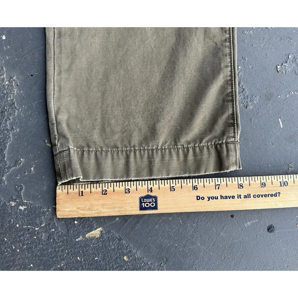 True Religion Jeans Utility Chino Pants Special Ops Standard Issue Size 38 Green